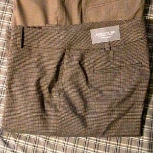 NWT Ann Taylor check/houndstooth size 14 trousers
